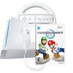 Wii Console with Mario Kart Wii Bundle – White