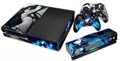 NuoYa001 Black Decal Skin Sticker Cover For Xbox ONE Console&Controller #0011