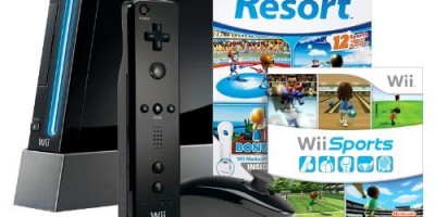 Wii with Wii Sports Resort – Black